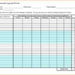 Weekly Workout Log Examples Format Pdf Examples